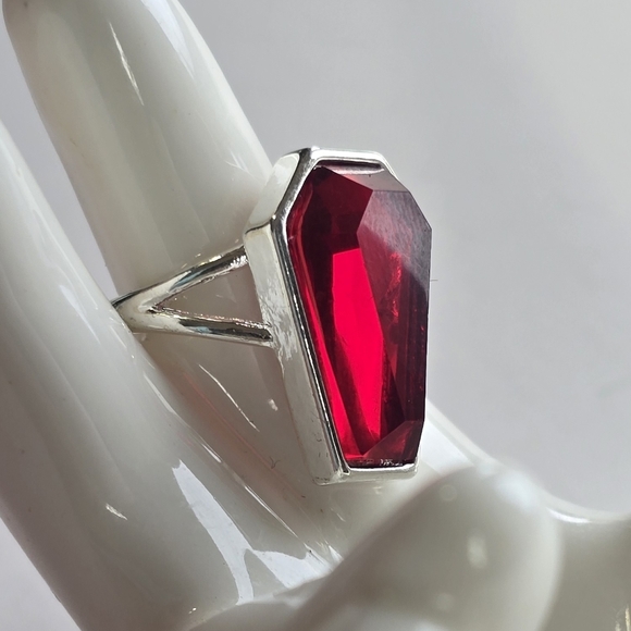 ⚰️ Red Coffin Ring - Picture 2 of 11